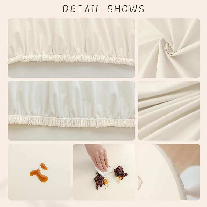 Round Fitted PU Tablecloth - Image 6
