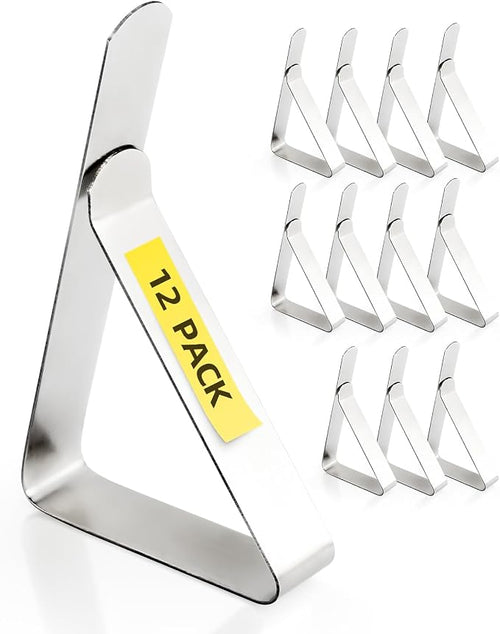 12 Pack Tablecloth Clips by Unknown