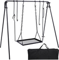 REDCAMP Swing Campfire Grill Stand by REDCAMP