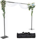 Pipe and Drape Backdrop Stand 8ftx10ft Adjustable Background Support System by Kinchoix