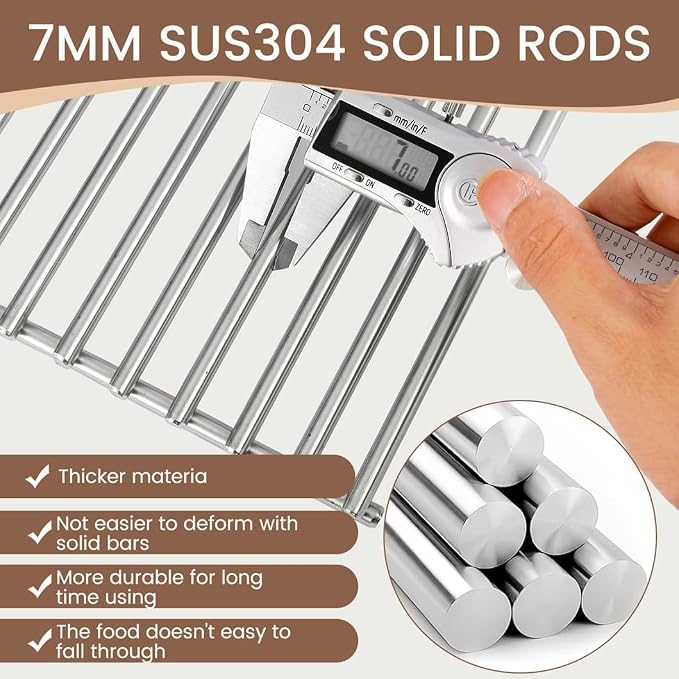 SH2Z Stainless Steel Grill Cooking Grate - Image 3