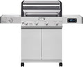 Monument Grills 4+1 Liquid Propane Gas Smart BBQ Grill, 4 Burners & 1 Side by MonumentGrills