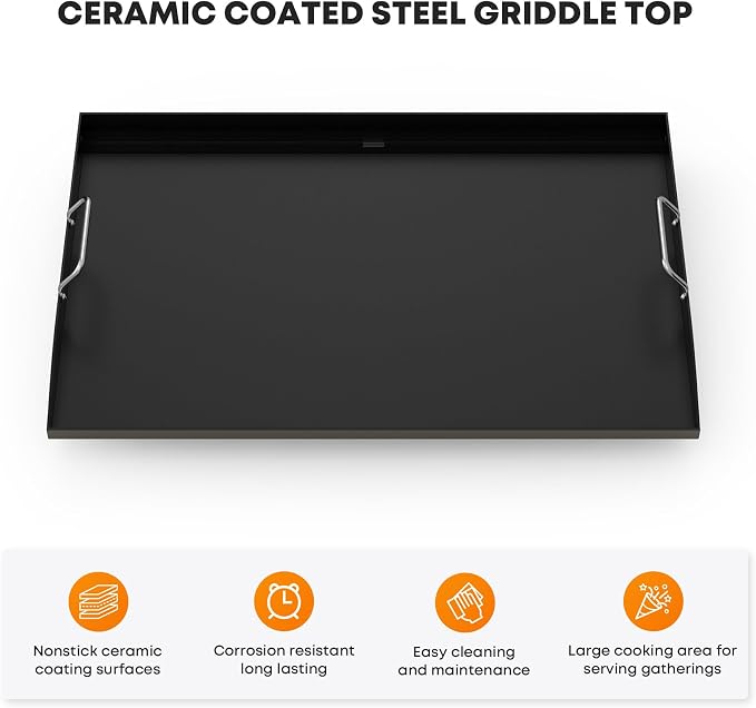 Stanbroil 28 Inch Flat Top Griddle Replacement Top - Image 3