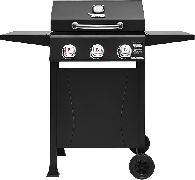 Brand-Man 3-Burner Propane Gas Grill, 000 BTU BBQ Grill by Brand-ManGrills