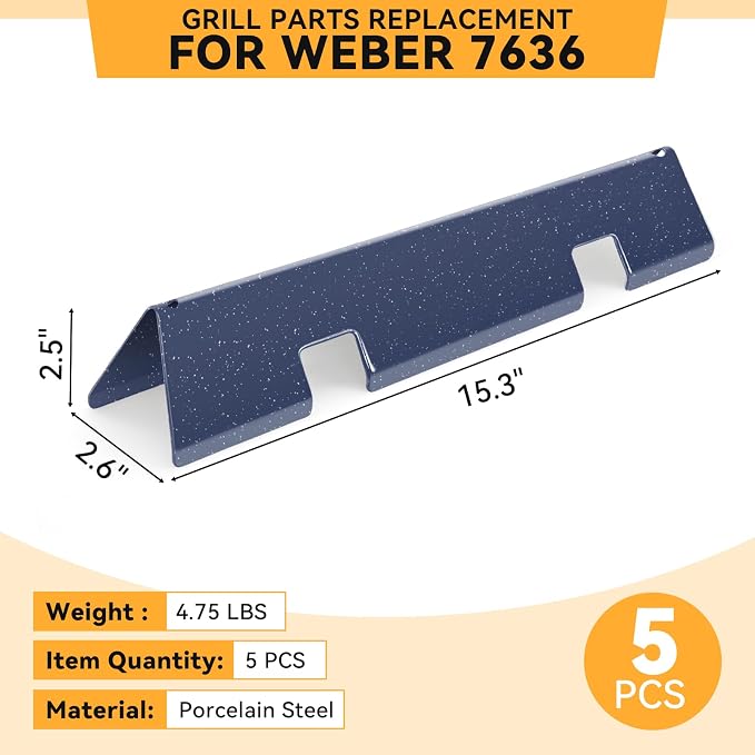 15.3 inch Flavorizer Bars for Weber Spirit I & II E310 E320 E330 S310 S320 S330 - Image 5