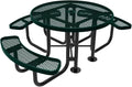 COATEDOUTDOORFURNITURE Heavy-Duty Portable Outdoor Picnic Table by CoatedOutdoorFurniture