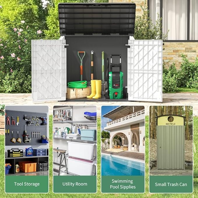 Horizontal Resin Storage Shed 36 Cu Ft - Image 9