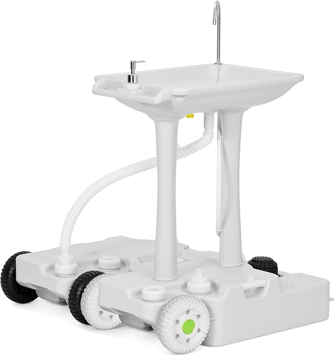 YITAMOTOR 30L Portable Camping Sink, Portable Hand Washing Station 30L Sewage by YITAMOTOR