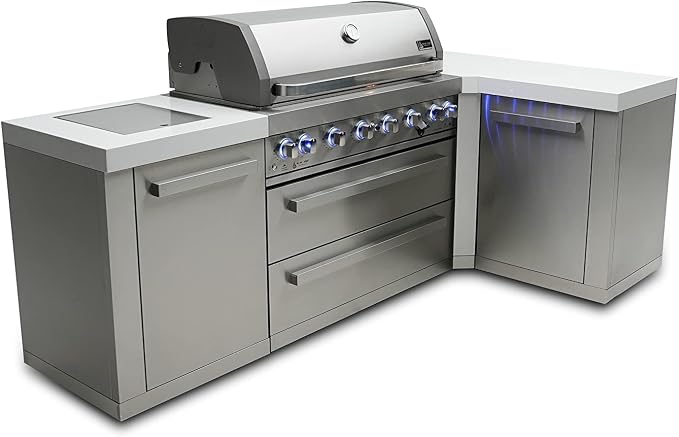 Mont Alpi MAi805-90 44-inch 6-Burner 115000 BTU 90 Degree Corner Stainless - Image 3
