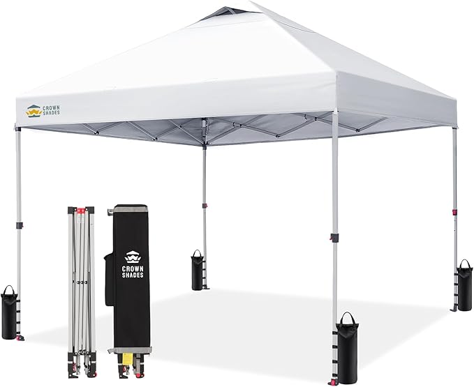 CROWN SHADES 10x10 Pop Up Canopy by CrownShades