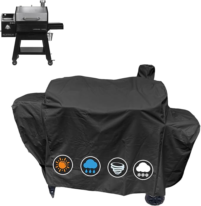 Grill Cover for Pit Boss Platinum Laredo 1000 Wood Pellet Smoker Grill by Rsipelsk