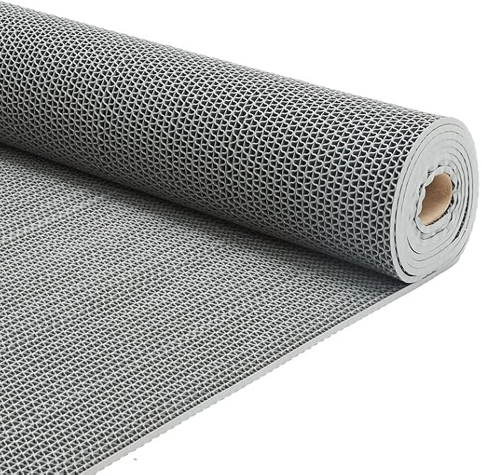 PVC Drainage Floor Mat 3x10Ft, Non-Slip 0.22'' Thick Heavy Duty Mesh Hole Pool by LuckyPots