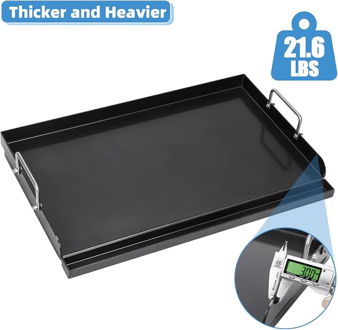 Universal Griddle Plate for Gas Grill – Premium Ceramic Coating Cooking Griddle - Image 5