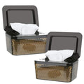 Wipes Dispenser, One-Handed Operation Wipe Holder by Whiidoom
