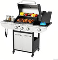 3-Burner Propane Gas BBQ Grill by LOUAORIS