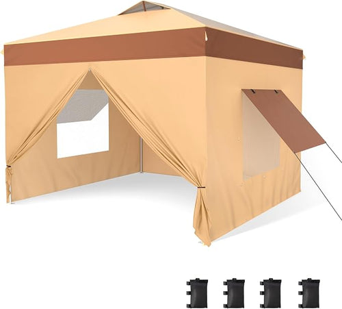 PHI VILLA 10x10 Pop Up Canopy Tent by PHIVILLAThepioneerofcomfortablehouseholdsupplies