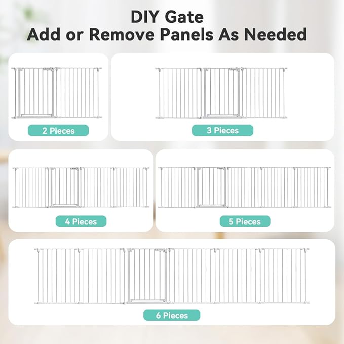 COMOMY 150" Extra Wide Baby Gate - Image 4