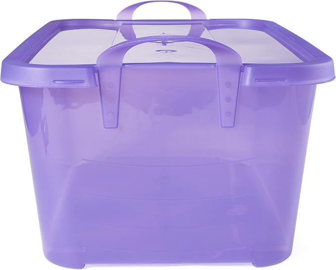 Life Story 24 Pack Light Duty Stackable Storage Bin, 55 Quart Home Organizer - Image 3