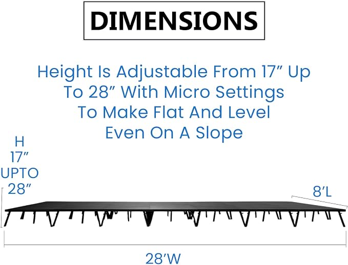 8'x28' MYSTAGE 14 Stage Platform - Image 2