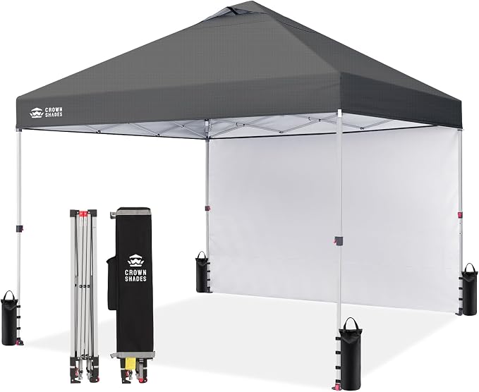 CROWN SHADES 12x12 Pop Up Canopy Tent Instant Commercial by CrownShades