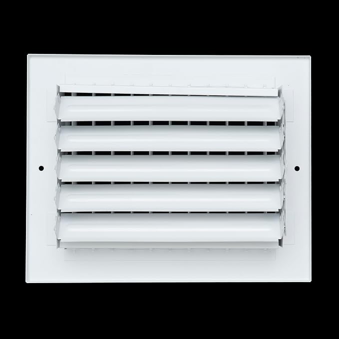 Fits 8x6 Duct Opening Steel Adjustable Air Supply Grille by Handua | Register - Image 5