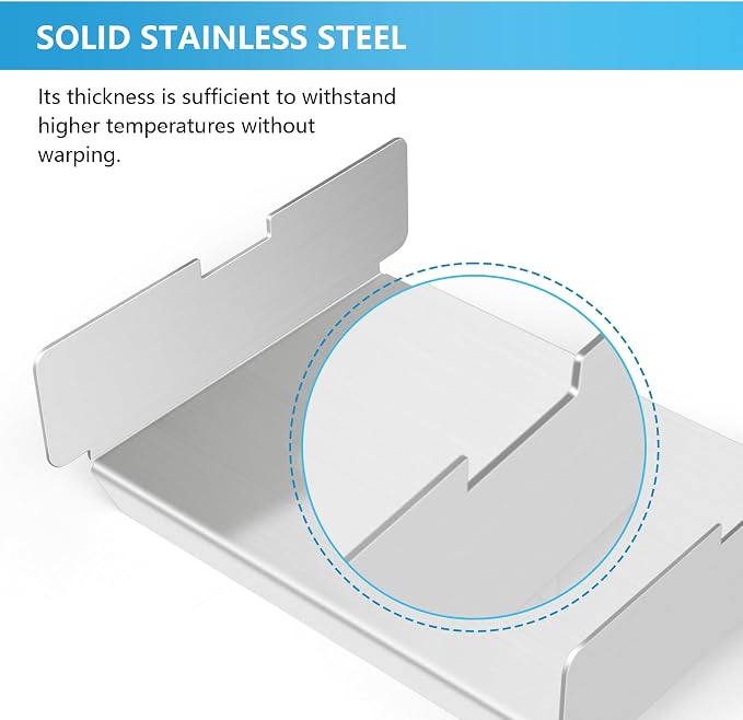Stainless Steel Grill Heat Baffle Diffuser Replacement - Image 7