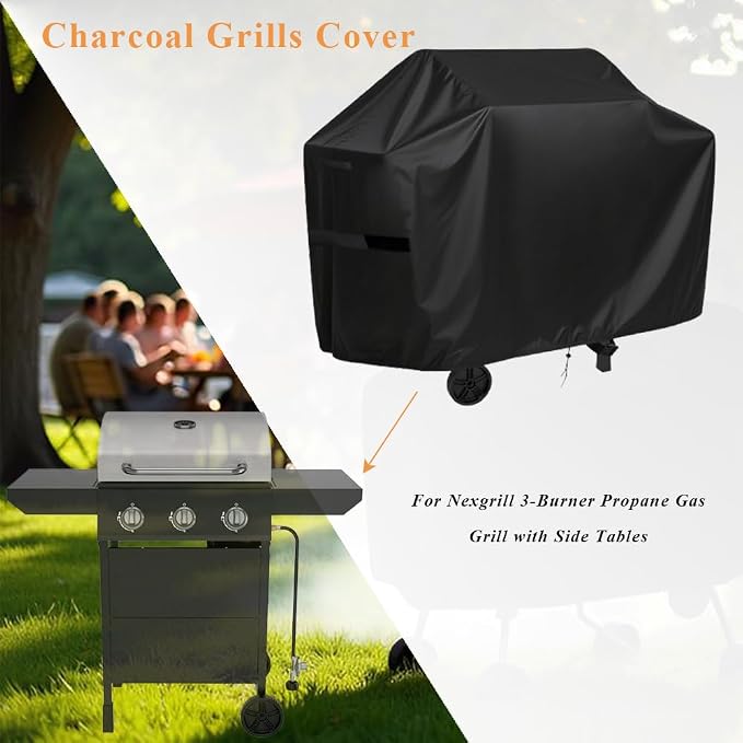 Charcoal Grills Cover for Nexgrill 3-Burner Propane Gas Grill, Waterproof - Image 2