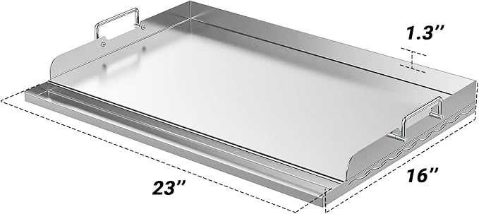 Skyflame Universal Stainless Steel Griddle Plate - Image 2