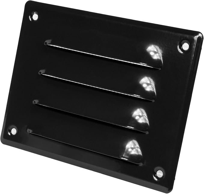 Repa Market 5.5" x 4" Inch Black Air Vent Cover - Image 7