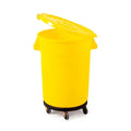 PRO&Family Commercial Round Trash Can by PRO%26Family