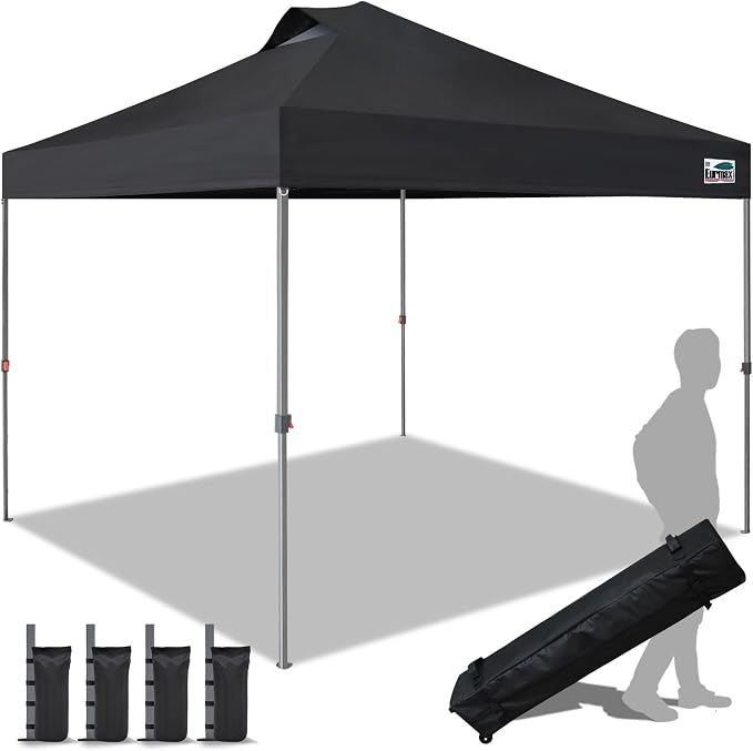 Eurmax USA NOMATTER ONE-Person Open&Close 10x10ft Pop Up Canopy Tent，Portable by Eurmax