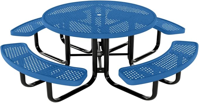 COATEDOUTDOORFURNITURE Heavy-Duty Portable Outdoor Kids Table by CoatedOutdoorFurniture