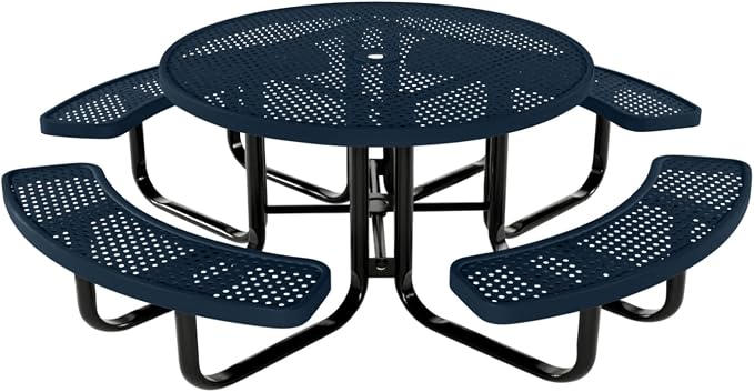 COATEDOUTDOORFURNITURE Heavy-Duty Portable Outdoor Kids Table by CoatedOutdoorFurniture