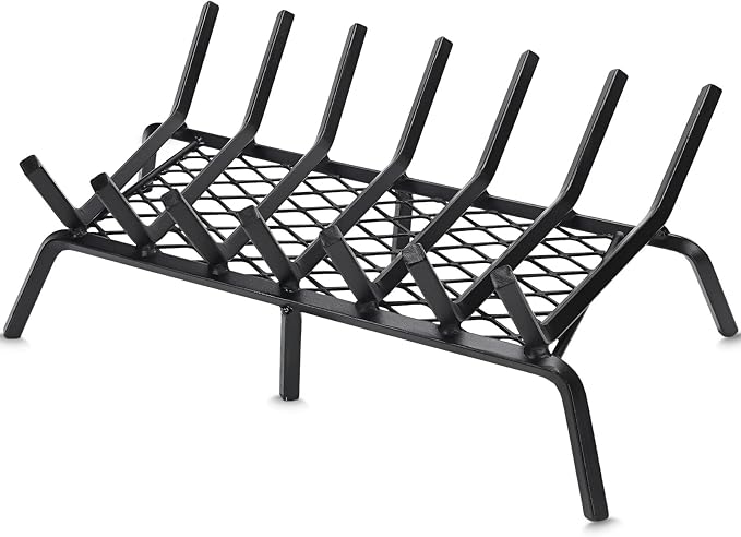 G GOOD GAIN Fireplace Grate 24" by GGOODGAIN
