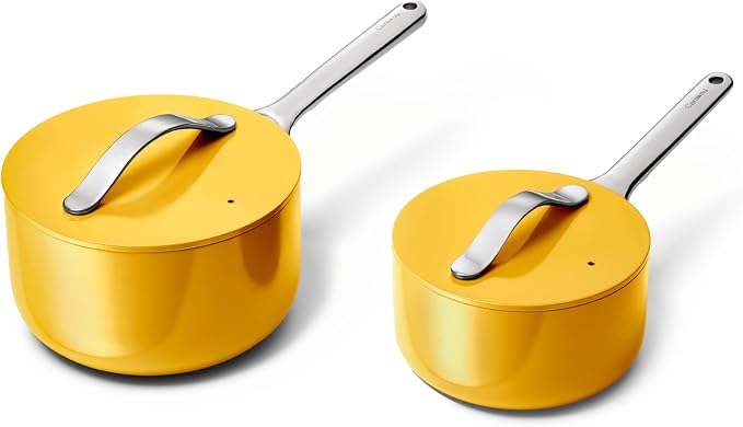 Caraway Nonstick Ceramic Sauce Pans by Caraway