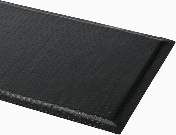 3 x 7 FT Anti Fatigue Mats Industrial 15/16 Inch Thick Soft Sponge Ergonomic by GOOFCXO