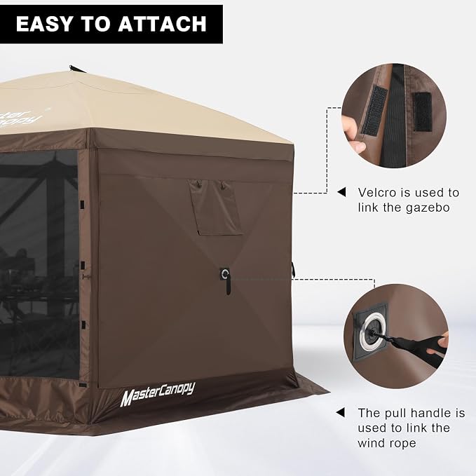 MASTERCANOPY Wind Screen Side Panel - Image 3