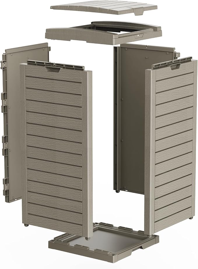 38 Gallon Outdoor Trash Can - Image 5
