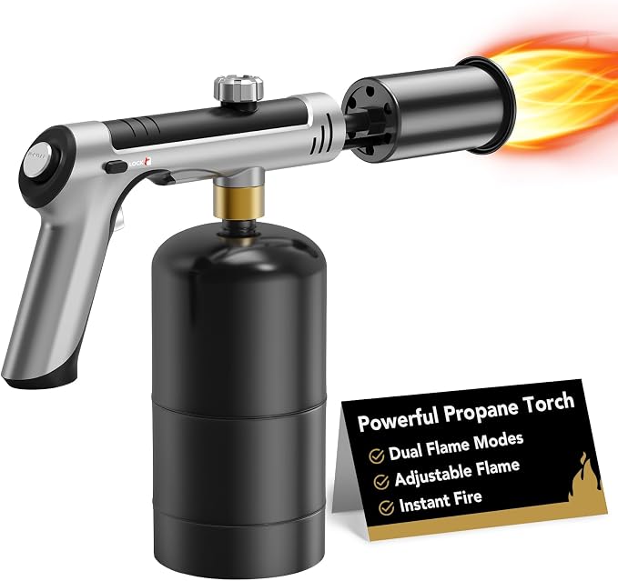 Powerful Propane Torch Gun, Sous Vide, Adjustable Kitchen Cooking Torch by Unknown