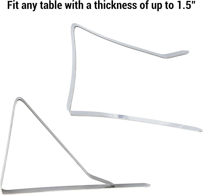 IFAMIO 24 Pack Stainless Steel Tablecloth Clips Metal Table Cover Holder Clamps - Image 5