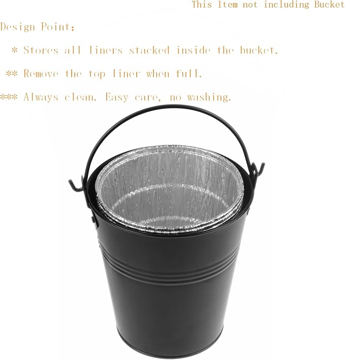 Firsgrill Grease Bucket Liners Replacment Traeger, Z Grill - Image 3