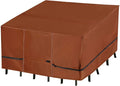 NettyPro Square Patio Table Cover 80 x 80 Inch, Waterproof 600D Heavy Duty by NettyPro