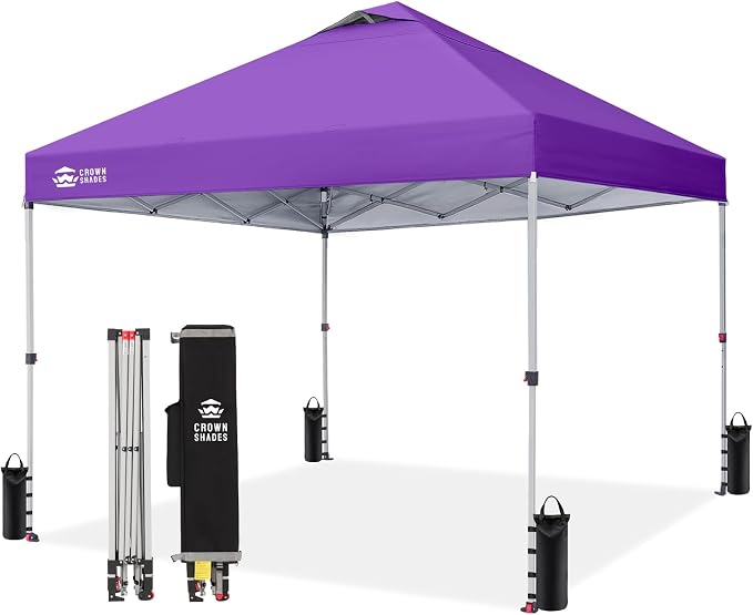 CROWN SHADES 10x10 Pop Up Canopy by CrownShades