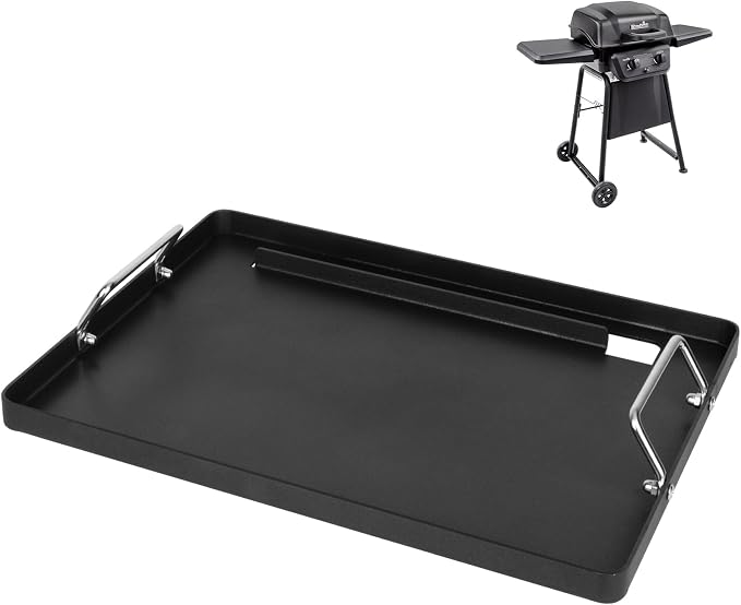 Full-Size Griddle Inserts for Charbroil Classic 280 2 Burner Gas Grills by DELSBBQ
