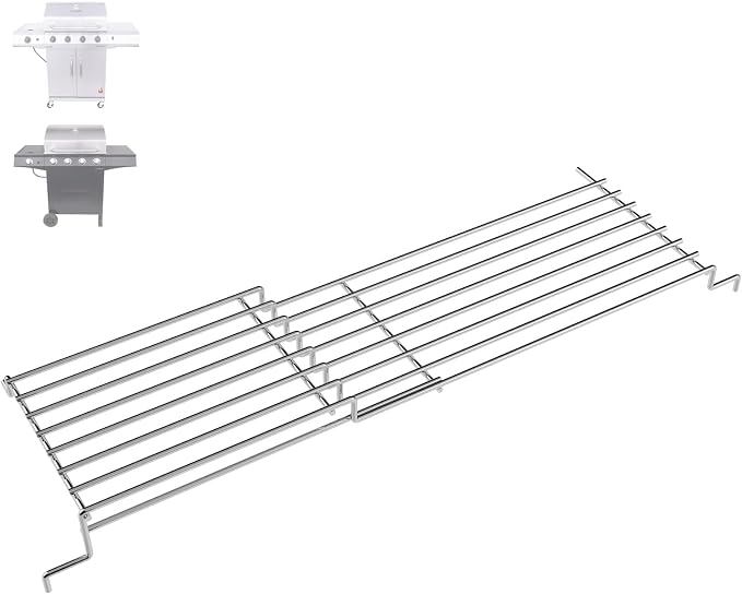 Warming Rack Grill Parts for Charbroil Performance 4 Burner 463352521 463354021 by BBQration
