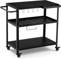 Outdoor Grill Cart Table, Indoor and Outdoor Pizza Oven Table, by Unknown