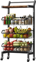 4-Tier Slim Rolling Storage Cart, Narrow Kitchen Cart by DGSANDGPuttheCustomerFirst