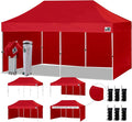 Eurmax USA 10'x20' Pop-up Canopy Tent Commercial Instant Canopies by Eurmax