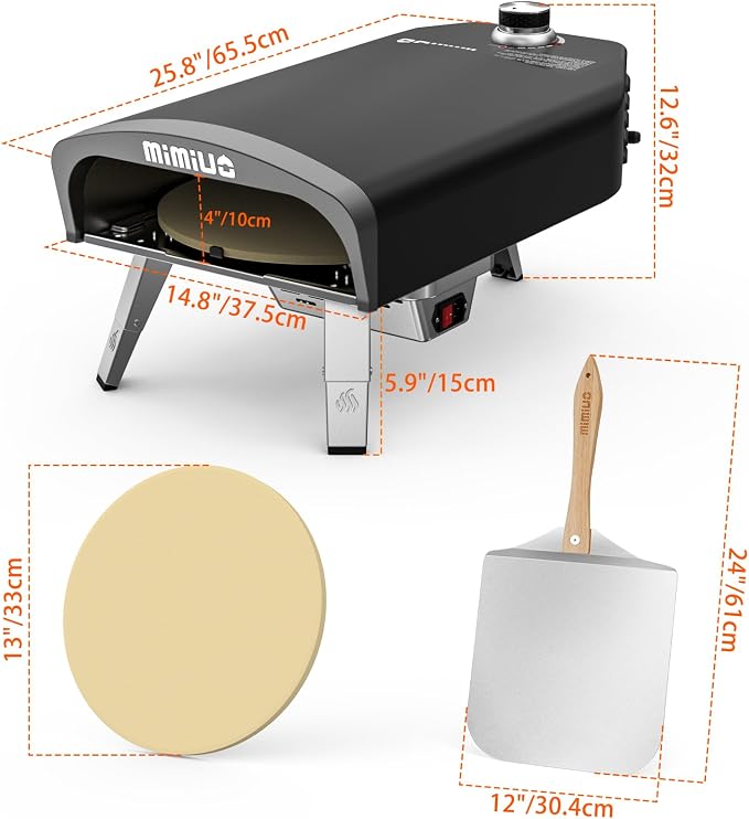 Mimiuo Outdoor Gas Pizza Oven - Image 2