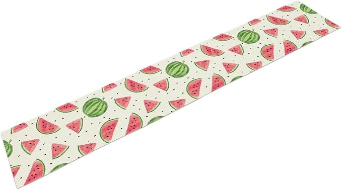 Watermelon Table Runner, Spring Summer Watermelon Theme Table Runner - Image 7